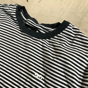 Obey Long Sleeve Striped Tee